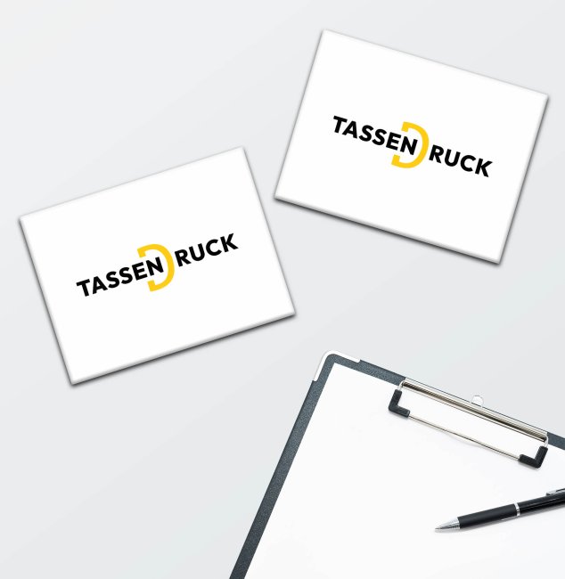 Magnet mit Logo selbst gestalten