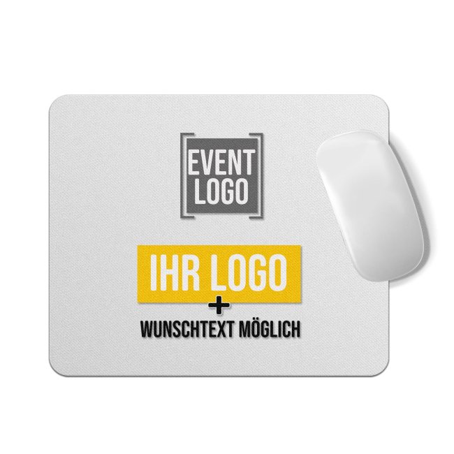 Mousepad eckig 5 mm stark - in zwei Gr&ouml;&szlig;en