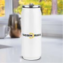 Trinkflasche in Cola-Form mit integriertem Trinkhalm -...