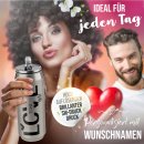 Edelstahl-Trinkflasche - Love you - mit Name -...