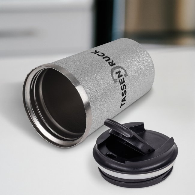 To-Go-Becher Glitzer - 350 ml - 4 Farbt&ouml;ne