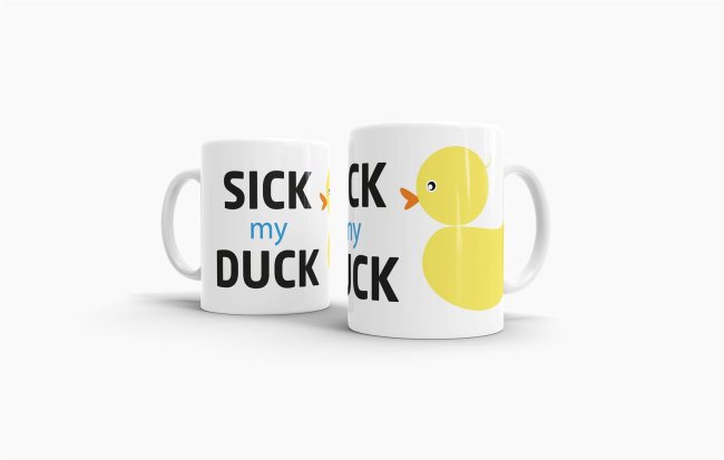 Tasse Sick my Duck