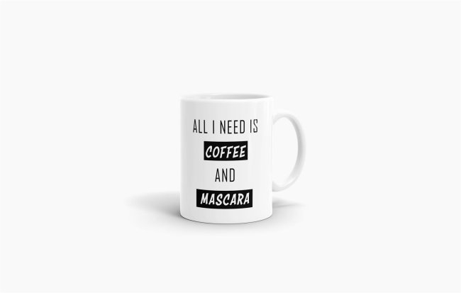 Tasse Coffee and Mascara