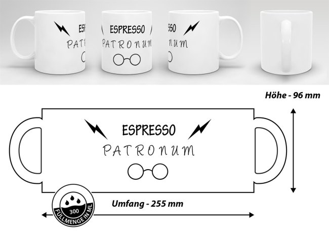 Tasse Espresso Patronum
