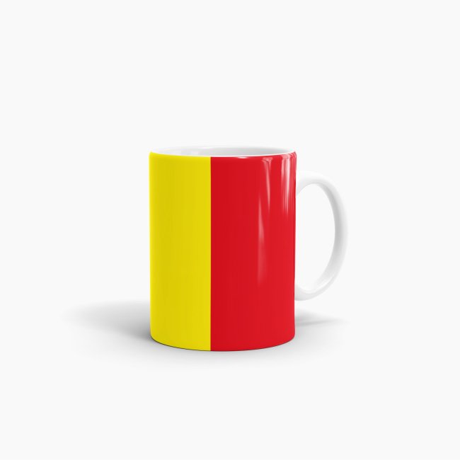 Flaggentasse Belgien Flagge