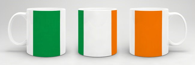 Flaggentasse Irland