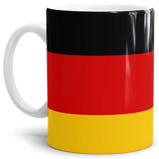 Flaggentasse Deutschland Flagge