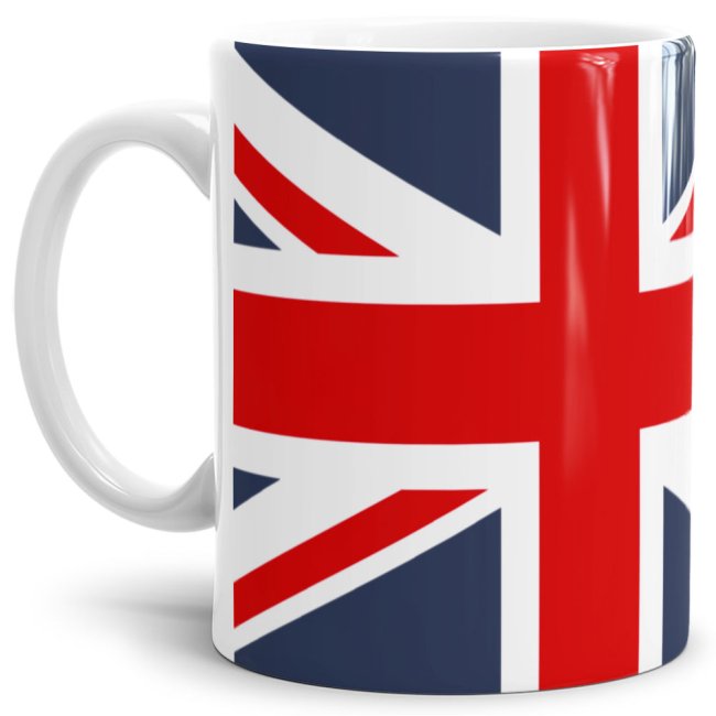 Flaggentasse Gro&szlig;britannien