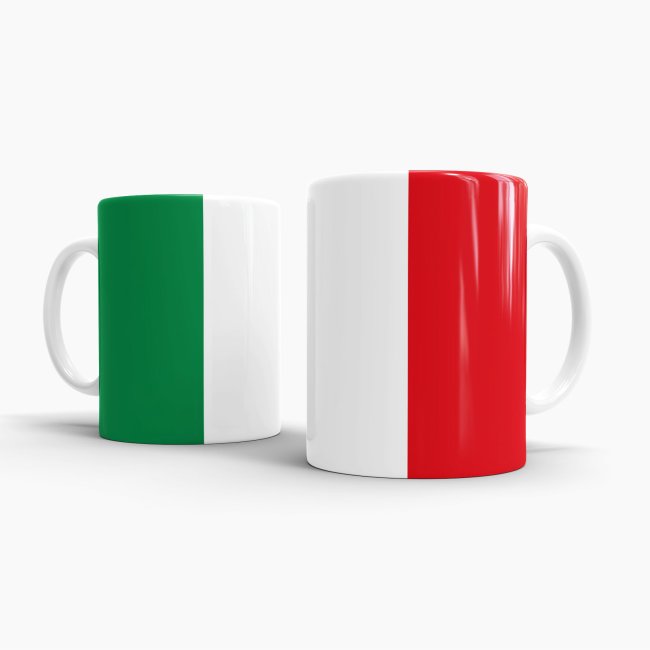 Flaggentasse Italien Flagge
