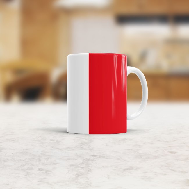 Flaggentasse Italien Flagge