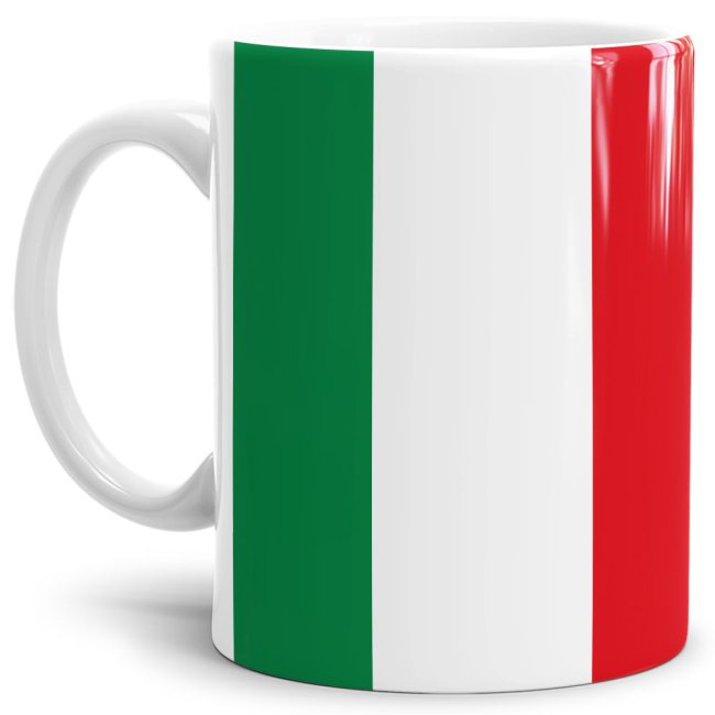 Flaggentasse Italien Flagge