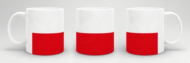 Flaggentasse Polen