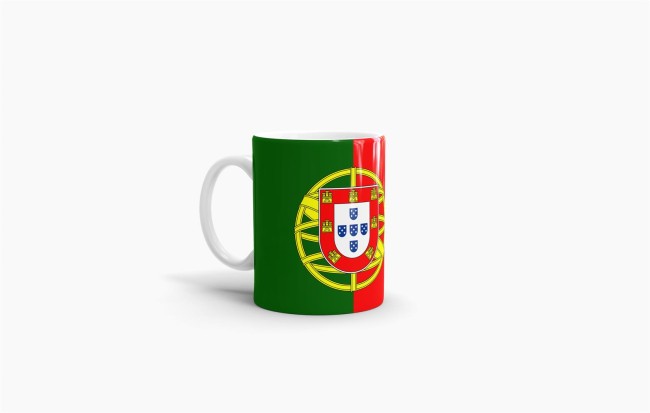 Flaggentasse Portugal Flagge