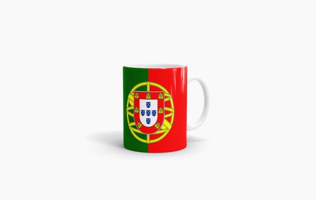 Flaggentasse Portugal Flagge
