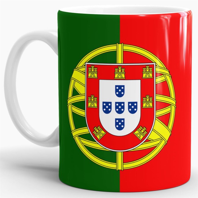 Flaggentasse Portugal Flagge