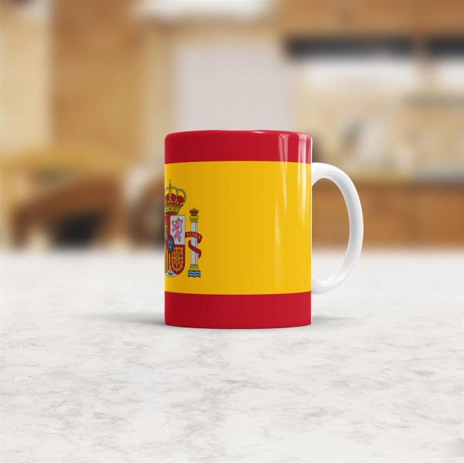 Flaggentasse Spanien Flagge