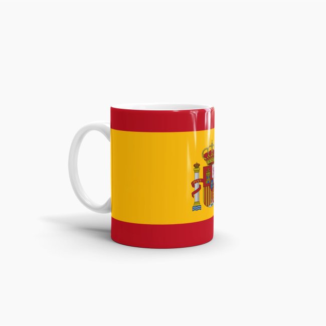 Flaggentasse Spanien Flagge