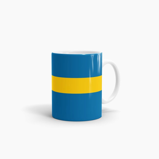 Flaggentasse Schweden Flagge
