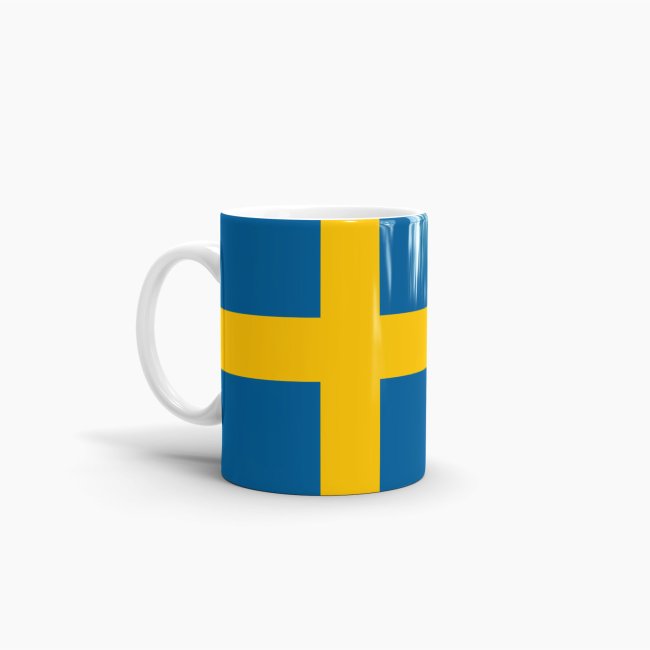 Flaggentasse Schweden Flagge