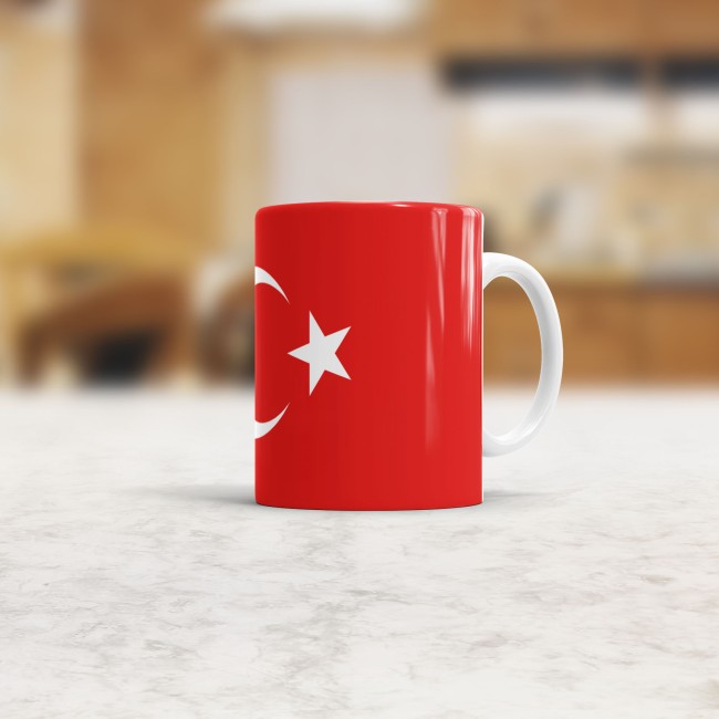 Flaggentasse Tuerkei Flagge