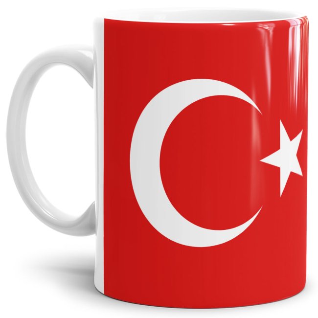 Flaggentasse Tuerkei Flagge