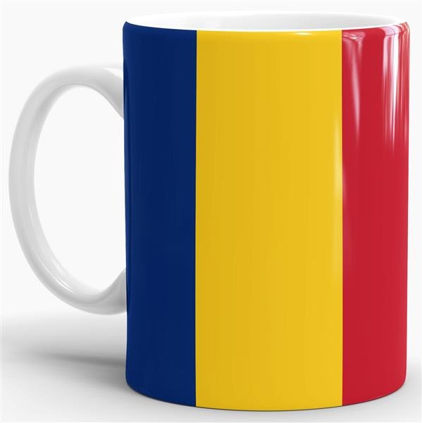 Flaggentasse Rumaenien Flagge
