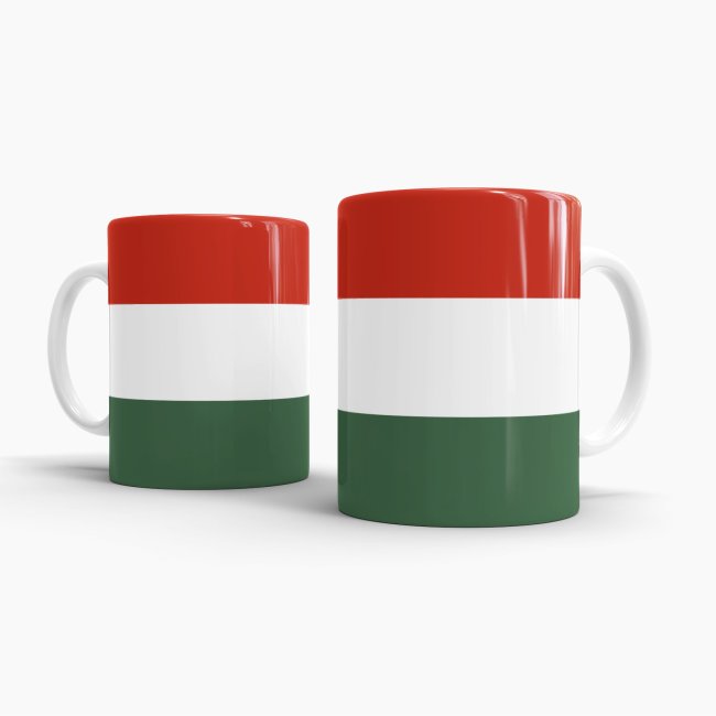 Flaggentasse Ungarn Flagge