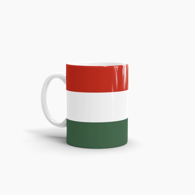 Flaggentasse Ungarn Flagge