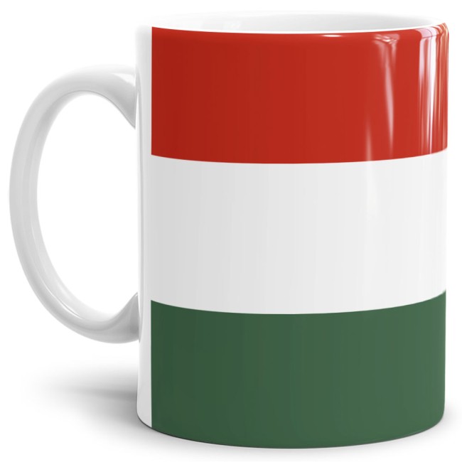 Flaggentasse Ungarn Flagge