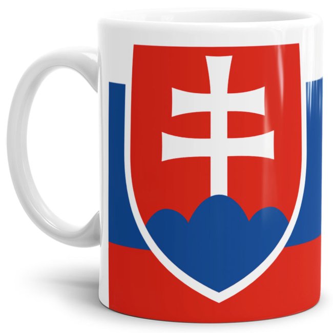Flaggentasse Slowakei Flagge