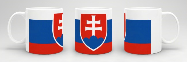 Flaggentasse Slowakei Flagge