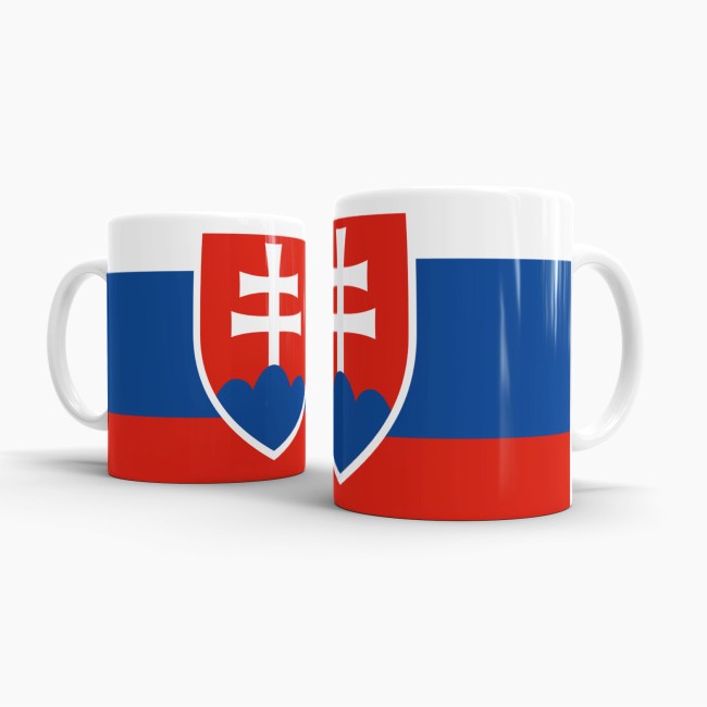 Flaggentasse Slowakei Flagge