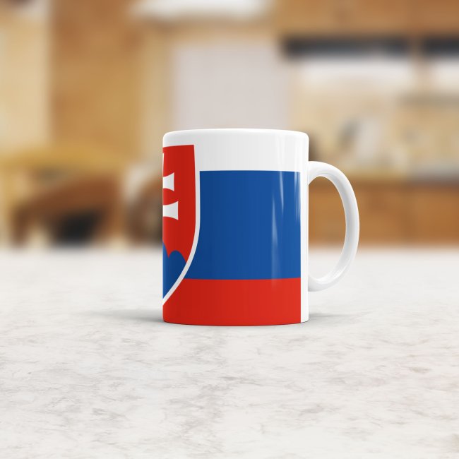 Flaggentasse Slowakei Flagge