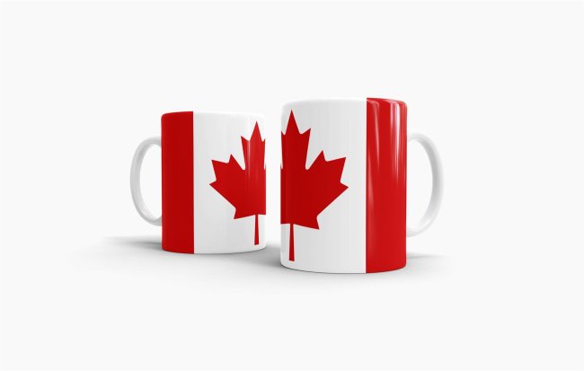 Flaggentasse Kanada Flagge