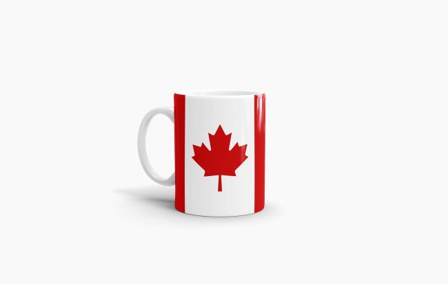 Flaggentasse Kanada Flagge