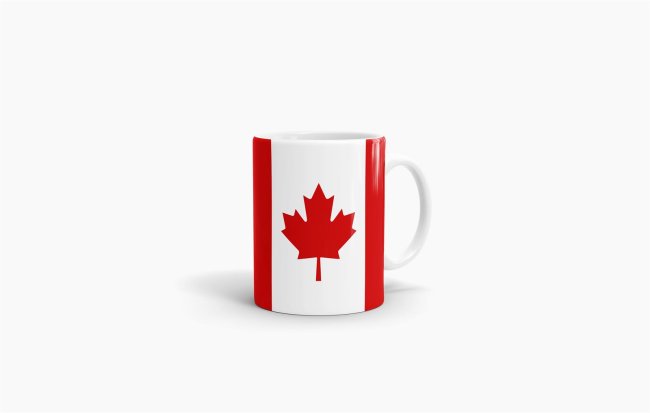 Flaggentasse Kanada Flagge