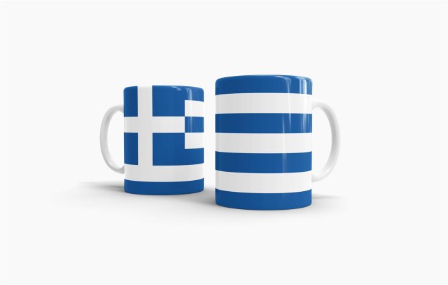 Tasse Griechenland Flagge