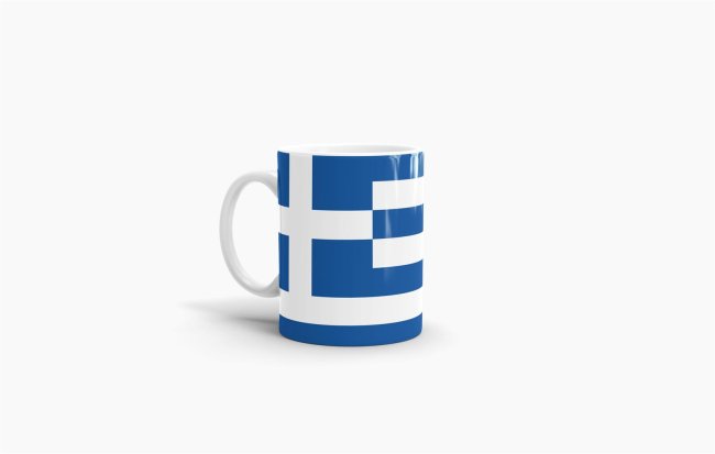 Tasse Griechenland Flagge
