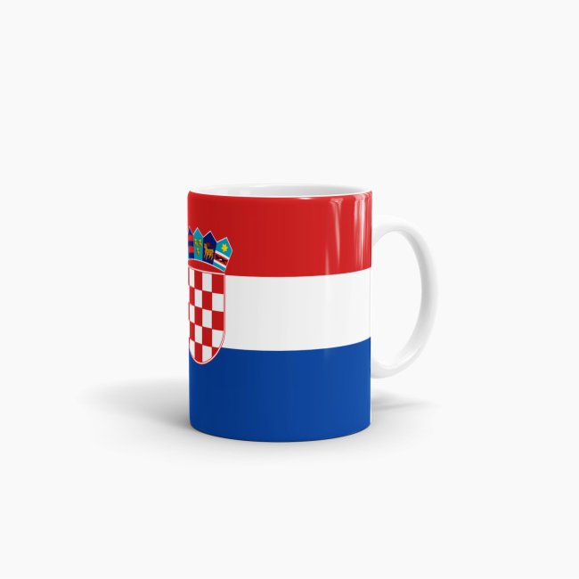 Flaggentasse Kroatien Flagge