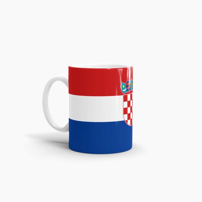 Flaggentasse Kroatien Flagge
