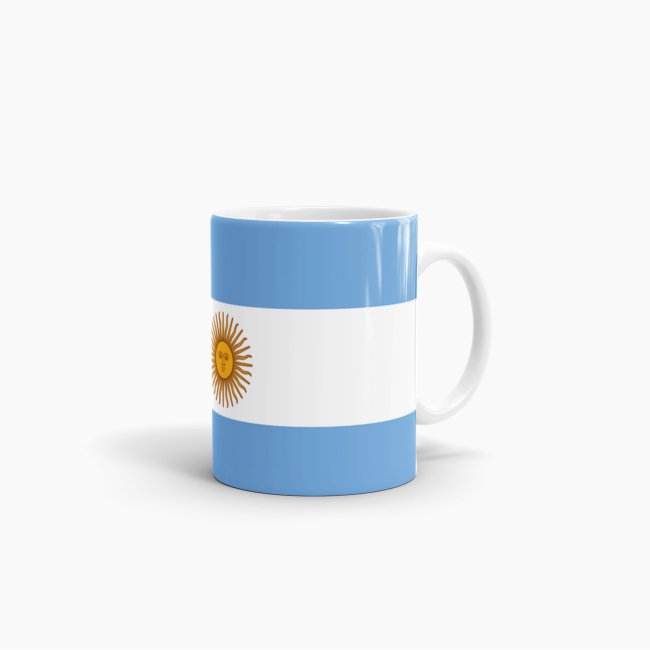 Flaggentasse Argentinien Flagge