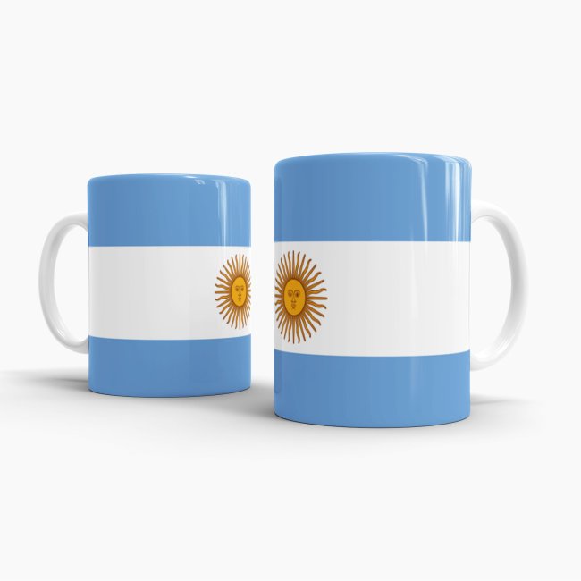 Flaggentasse Argentinien Flagge