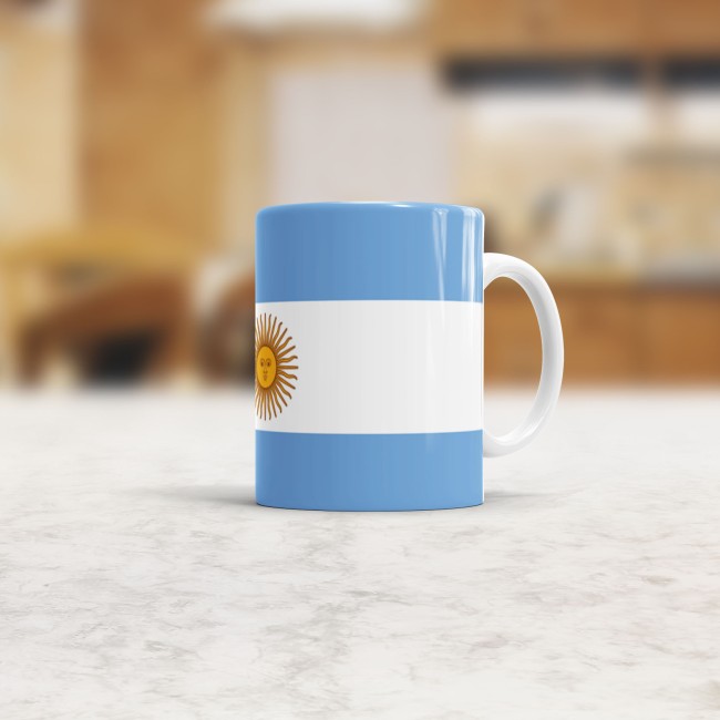 Flaggentasse Argentinien Flagge