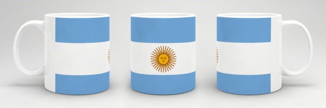 Tasse Argentinien Flagge