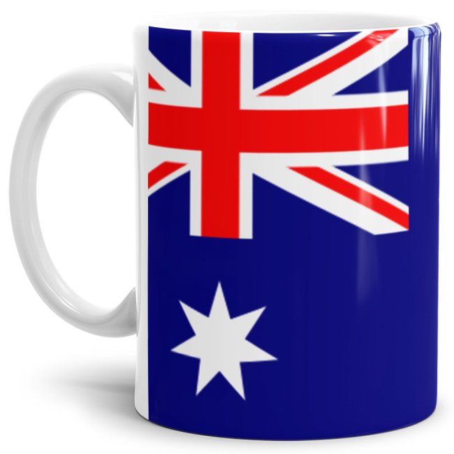 Flaggentasse Australien Flagge