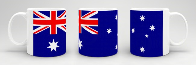 Flaggentasse Australien Flagge