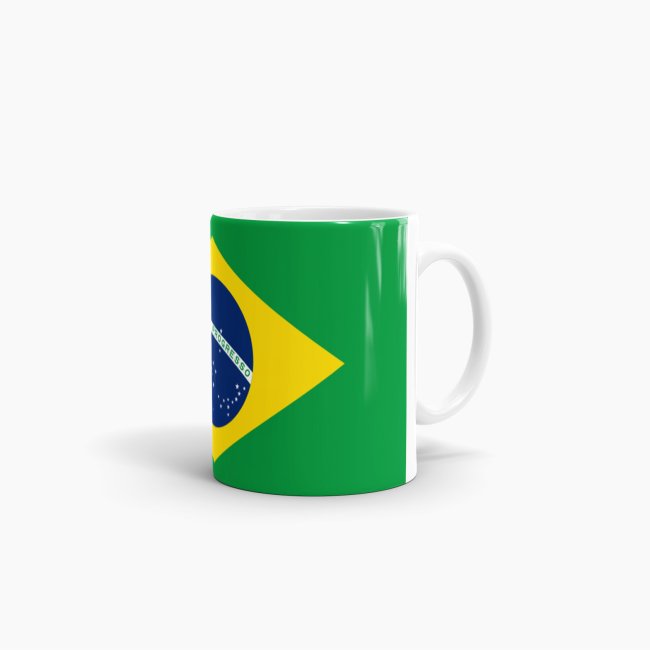 Flaggentasse Brasilien Flagge