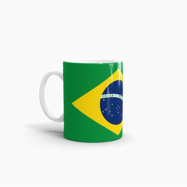 Flaggentasse Brasilien Flagge
