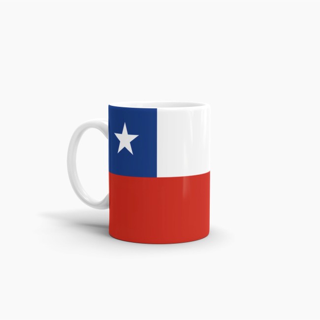 Flaggentasse Chile Flagge