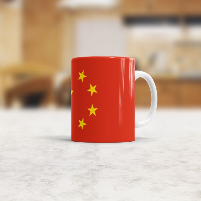Flaggentasse China Flagge